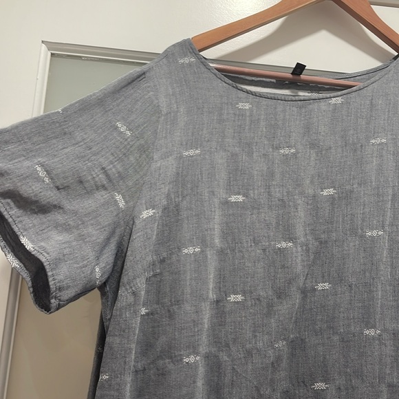 Eileen fisher EUC Chambray Denim Dress worn once - Picture 4 of 4